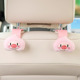 Peach hat pig powder chair back Hook 1 pair