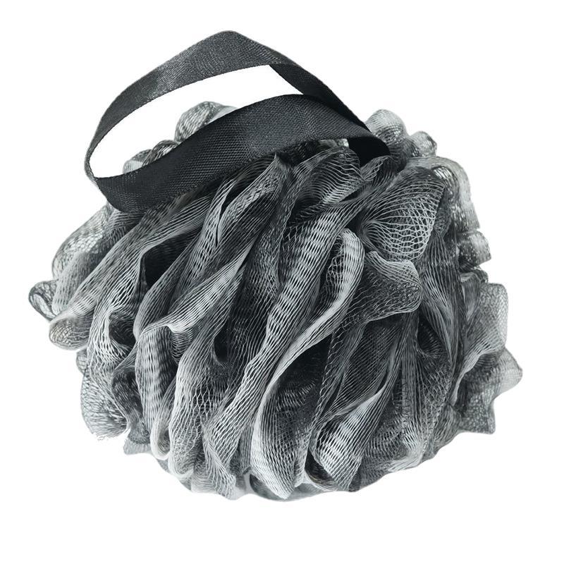Bath ball large black bamboo charcoal men's bath ball durable bath supplies bath ball wholesale one-piece delivery