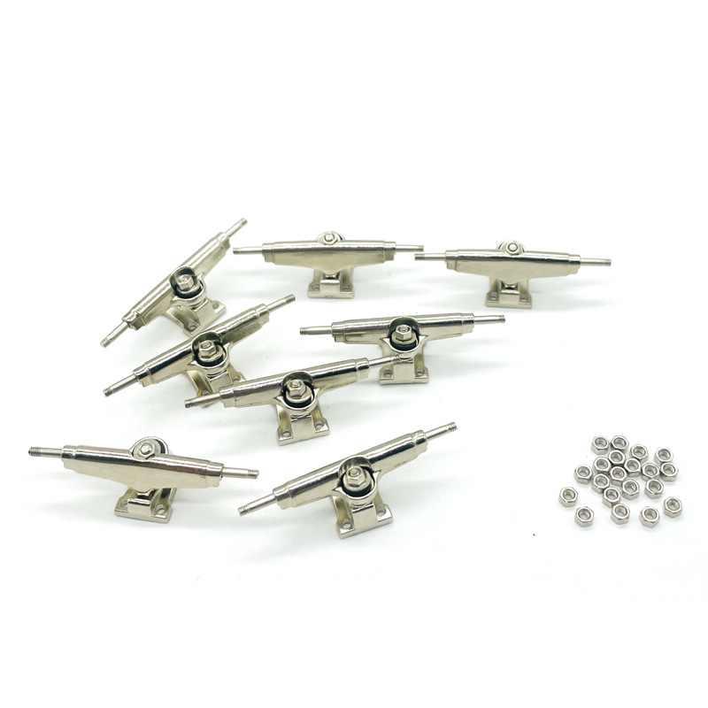 Wide bracket 32MM professional finger skateboard single axis bracket silver base bridge accessories