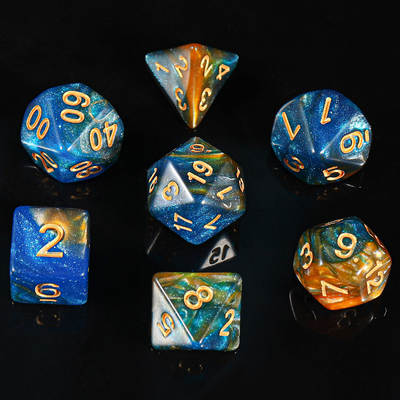 Star new multi-sided dice digital dice running group table game accessories 4/6/8/10/12/20 sieve props