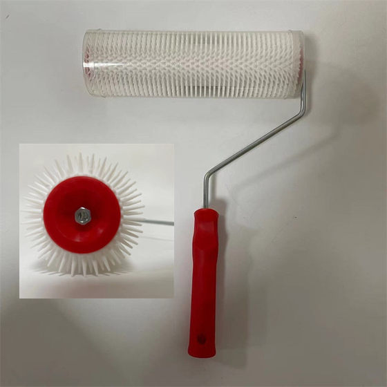 Epoxy paint defoaming roller brush air release roller acupuncture floor paint self-leveling roller 9 inch defoaming roller brush