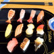 Mini small size simulation salmon Japanese sushi food food food play model Japanese cuisine Rice rice ball ornaments