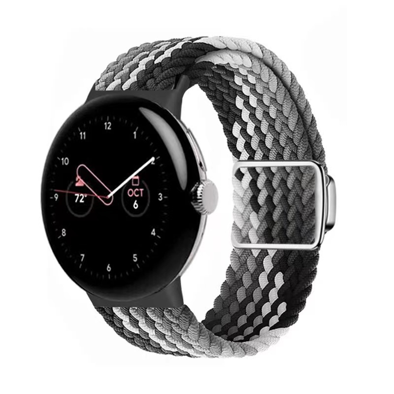 Applicable to Google Pixel Watch3-41mm Compatible with 2 Generation 1 Generation Watch Magnetic Buckle Woven Strap