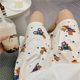 Walking pants! New Cartoon Pajama Pants Women's Summer Korean-style Loose Home Wear Casual Shorts Summer Outer Wear