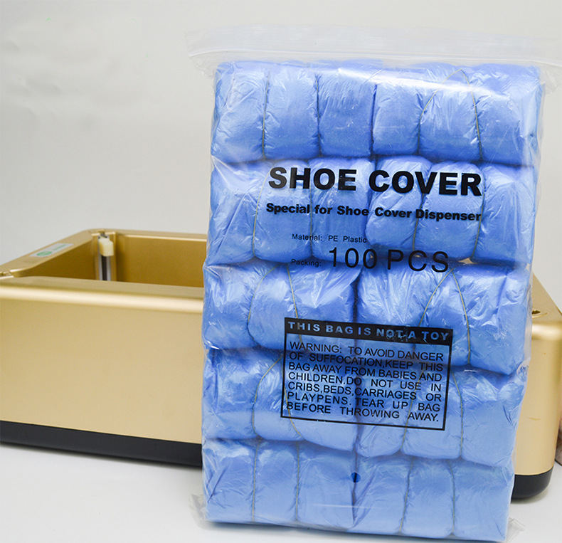 Automatic shoe cover machine disposable shoe cover machine PE shoe cover suitable for boot cover of G-type, T-type, O-type shoe cover Machine
