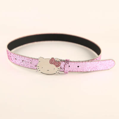 Trendy New Cat Buckle Belt Millennium Spice Girls Subculture Jeans Skirt Accessories Fashion Joker Belt Now