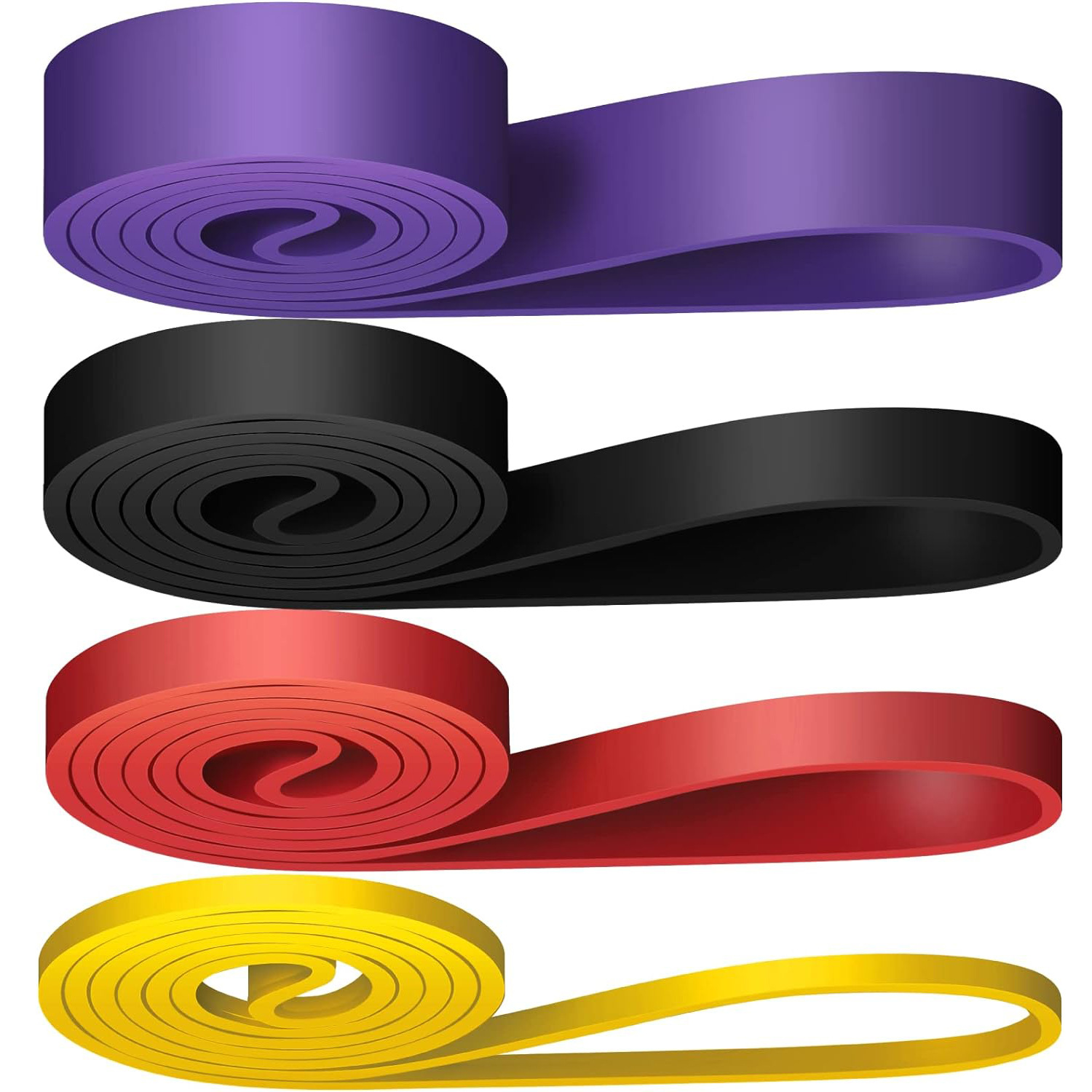 Fitness elastic belt pull-up resistance belt strength training elastic rope men's and women's yoga stretch auxiliary tension belt