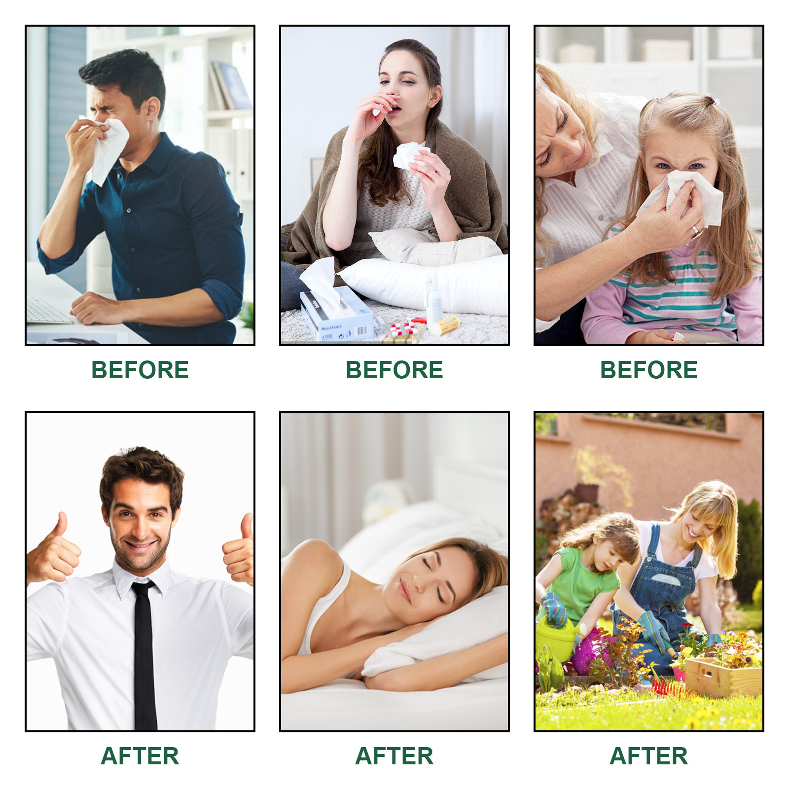 Cross-Border Hot-Selling Boomon Lung Cleansing Spray Relieves Nasal Congestion, Runny Nose, Nasal Discomfort, Nasal Cavity Cleaning Care Spray