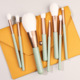 Big white hair 8 sets of brush bare brush empty envelope [orange]]