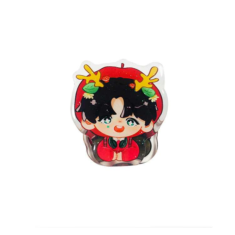 Anime Acrylic Star Peripheral Brand Acrylic Clip Yao Yangle Mini Brand DIY Cartoon Ornaments
