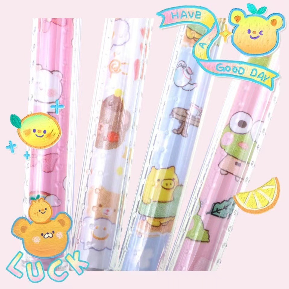 Primary school students' automatic pencil activity pencil cute cartoon high color value girl's heart 0.50.7hb automatic pen 8242