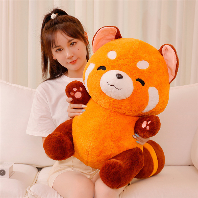 新商品のアライグマのぬいぐるみの座り方|undefined
