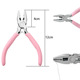 Powder handle fan steel tongs
