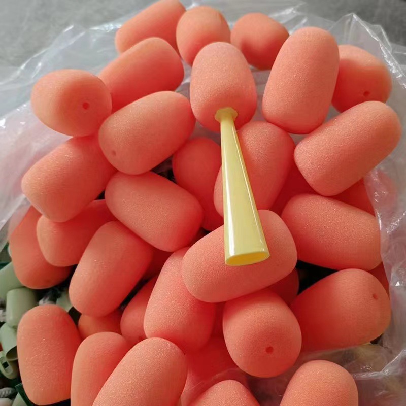 New three-in-one cup brush multifunctional long handle Sponge water Cup feeding bottle gap brush Cup cleaning brush artifact