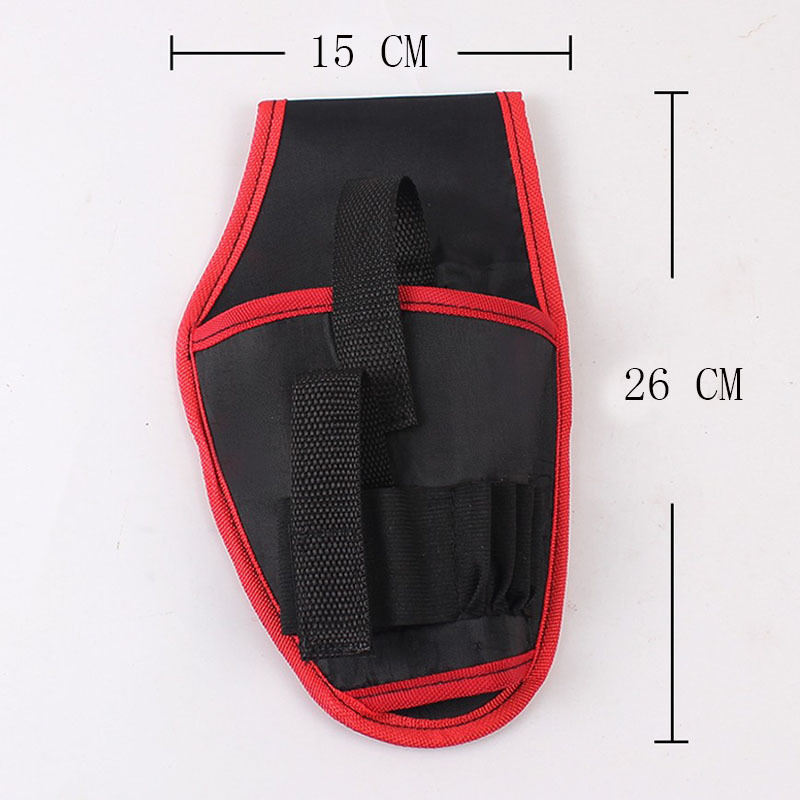 12v 18V Lithium electric drill waist bag rechargeable electric drill hanging bag electrician kit portable tool bag XS1