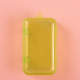 Green double buckle big tooth plastic box