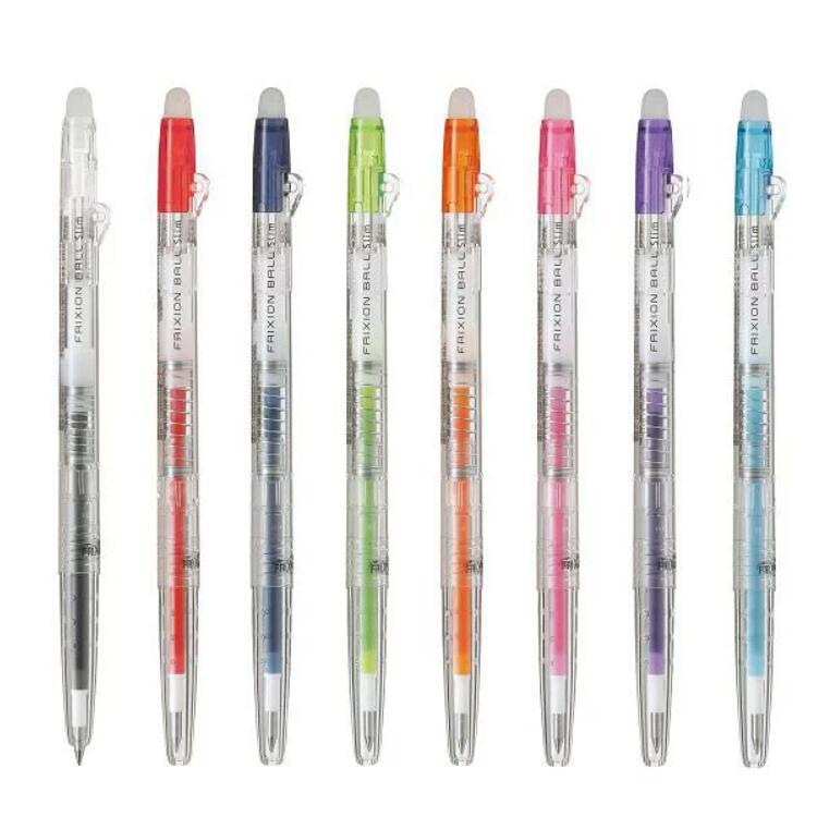 Japanese PILOT Baile 0.38 friction water pen LFBS18UF multi-color press writing exam students