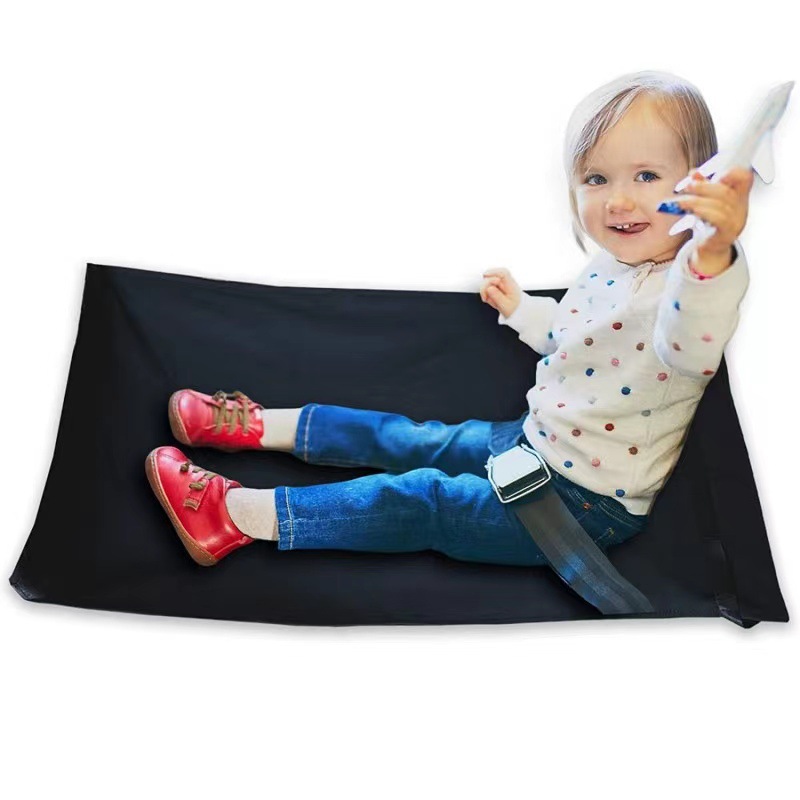 Portable children's aircraft travel bed baby aircraft car seat extender hammock children's aircraft pedals