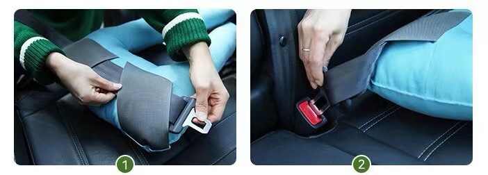 Pernă de dormit cu centură de siguranță auto pentru copii Unicorn_voghion.com