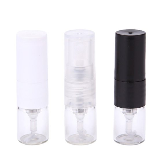 Perfume sub-bottling 1ml glass high-end portable direct sample sub-bottling artifact fine spray press empty bottle