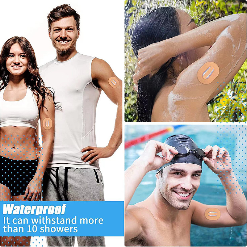 Cross-border hot sale sensor fixed stickers sports sweat-proof non-slip sensor fixed stickers dynamic blood glucose meter patch