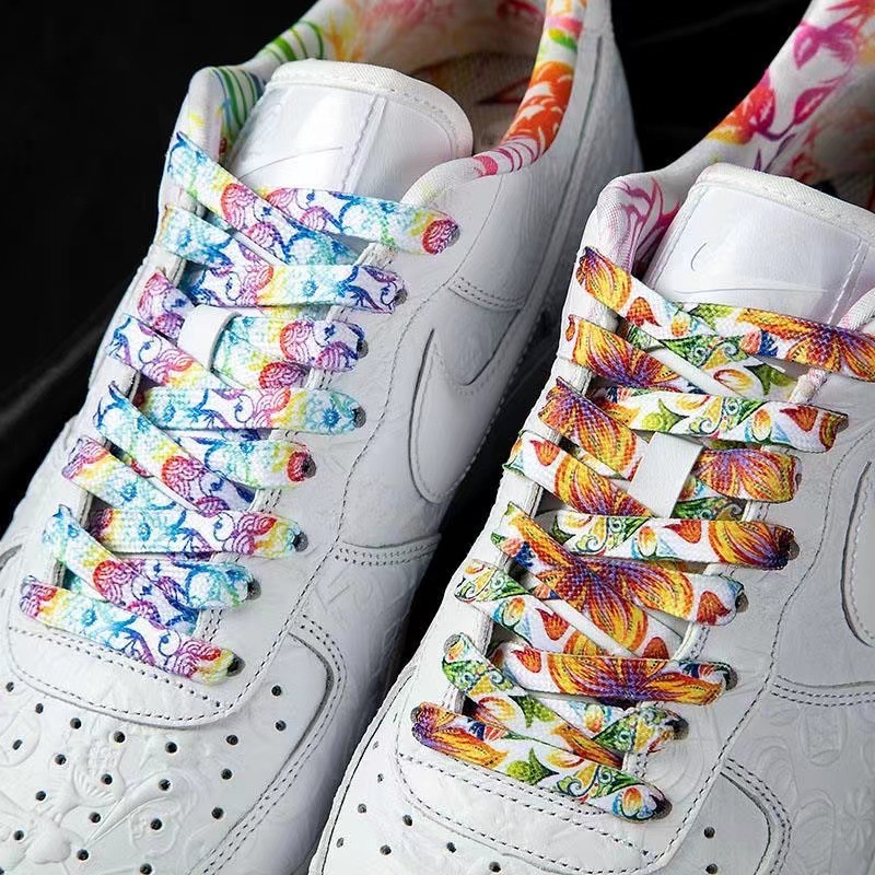 Trendy supreme printed Adi shoelaces sports casual shoelaces af1 shoelaces New Year 3 colors limited