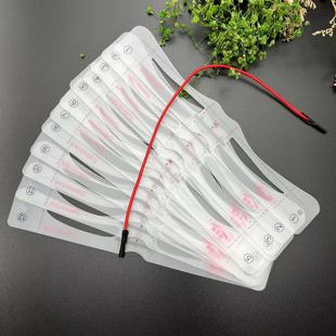 One-piece eyebrow painting wholesale tool eyebrow repair auxiliary card lazy beauty card eyebrow hair sticker strip card semi-transparent ruler