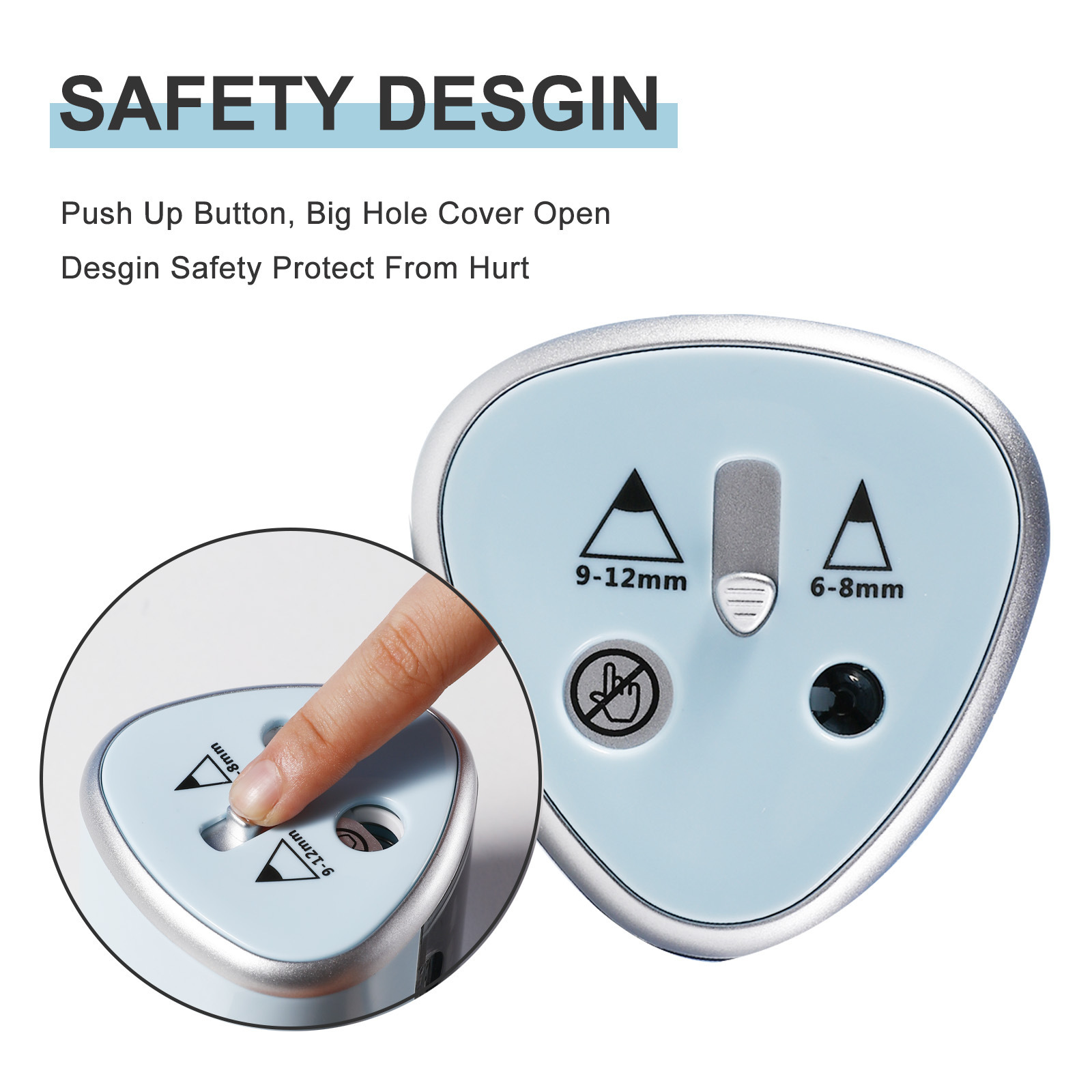 English version of astronomical electric double-hole pencil sharpener automatic student pencil sharpener art painting pencil sharpener
