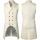 2025 Spring and Autumn New European and American Medieval Men's Gothic Vest Stage Clothing Men's Vest Jacket suit