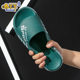 Large size slippers men's summer trend outdoor indoor home wear-resistant Korean version of non-slip slippers women Wholesale