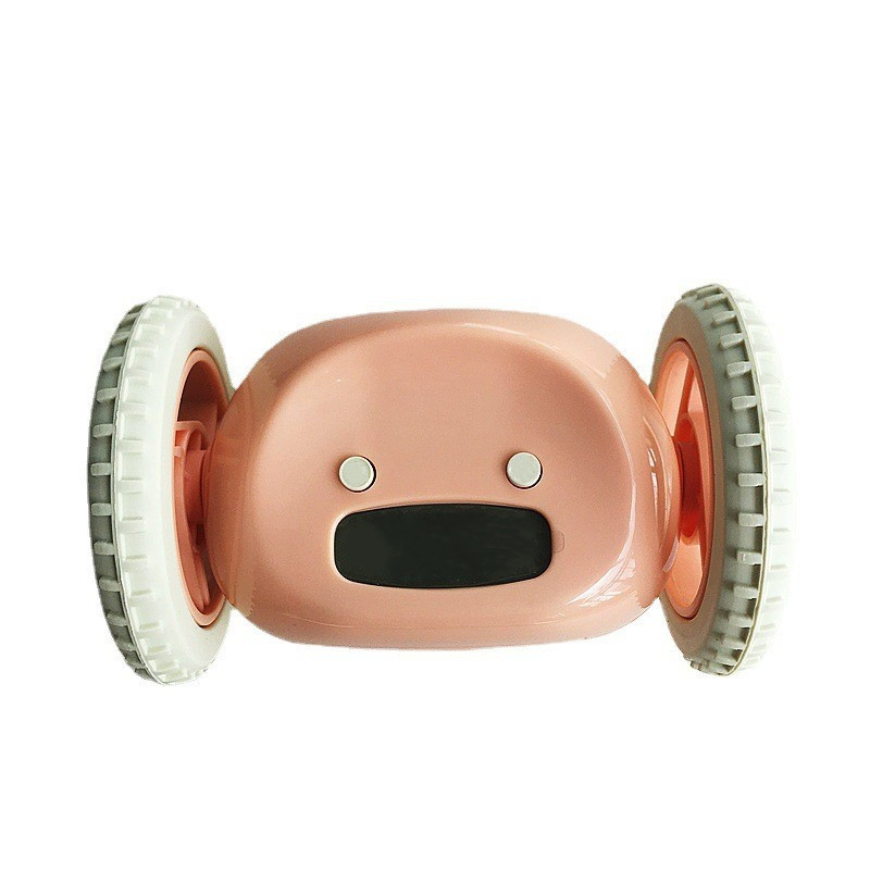 Running alarm clock student hiding wheel novelty lazy running clock wholesale gift creative electronic small alarm clock