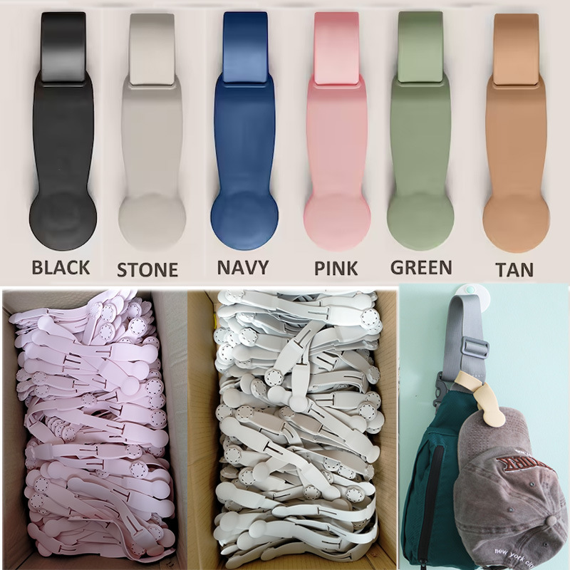 Spot Magnetic Cap Clip Portable Outdoor Travel Clip Sunshade Cap Clip Summer Sun Hat Magnet Silicone Cap Clip
