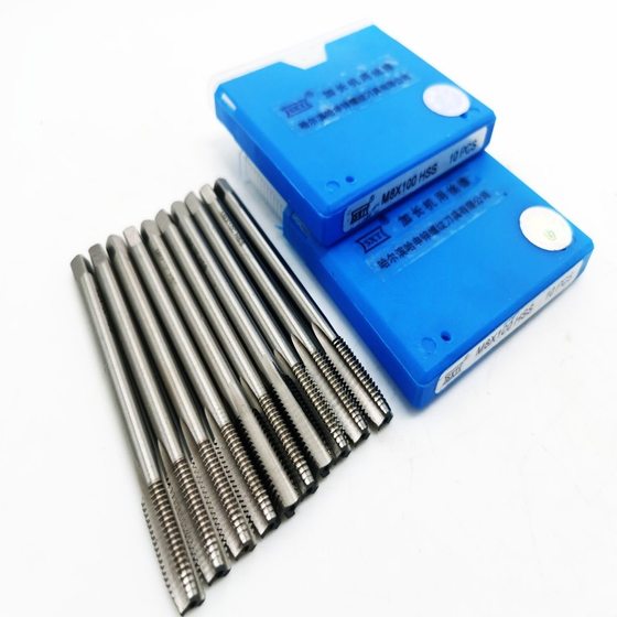 Lengthened tap extra-long tap W6542 high speed steel straight groove M3-M27 * 100/160/200/300 manufacturer