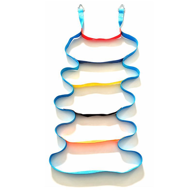 2 M 6-speed color climbing ladder high load-bearing ribbon ladder outdoor children's fun amusement climbing ladder