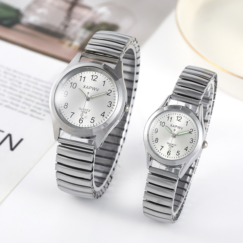 Middle-aged and old new sun pattern men's quartz watch brand couples cross-border fashion trend ladies watch wholesale