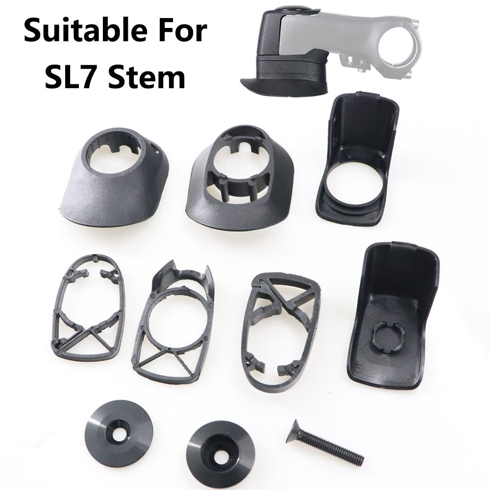 Suitable for sl7 aluminum handlebar vertical handlebar hidden washer mounting gasket bicycle road bike handlebar