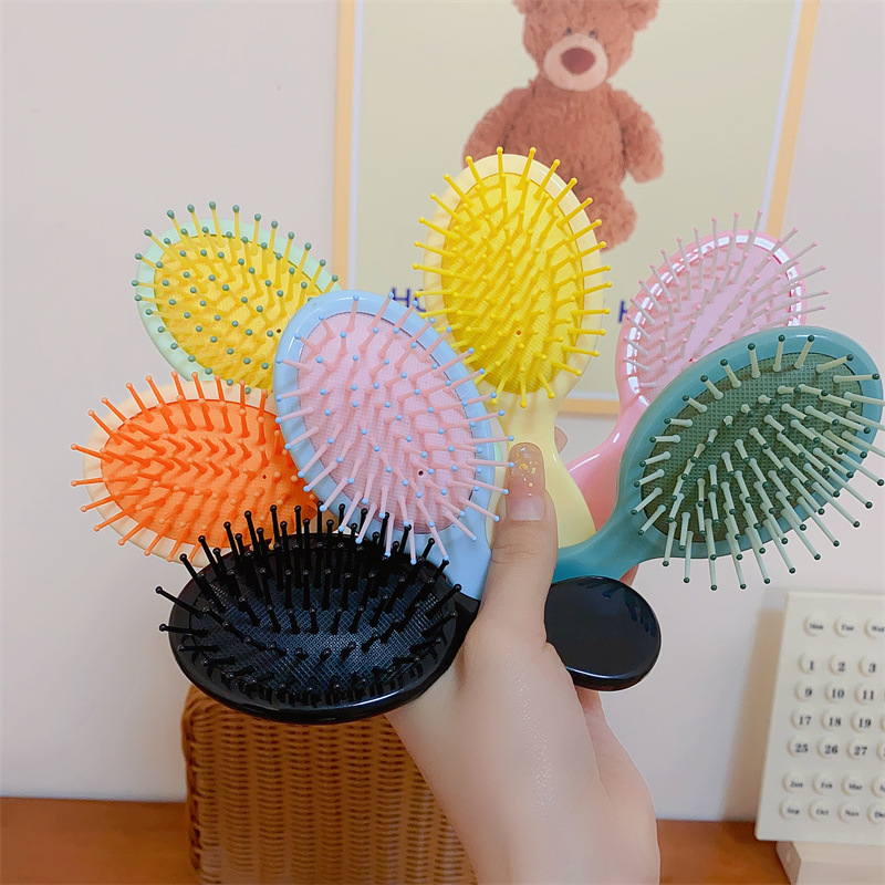 Airbag Comb Handmade Cream Gel diy Fluffy Anti-static Girls' Dormitory Small Airbag Comb Portable Comb