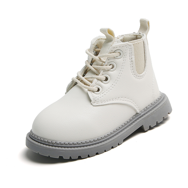 Autumn and winter New Korean version of Baby men's and women's fashion Martin boots baby non-slip breathable foreign trade 0-3 years old a generation of 1