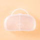 Transparent basket storage box