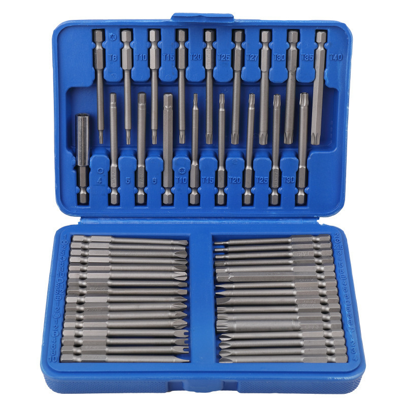 50/36-piece screwdriver wholesale head set cross-shaped hexagonal plum-blossom screwdriver combination electric drill precision