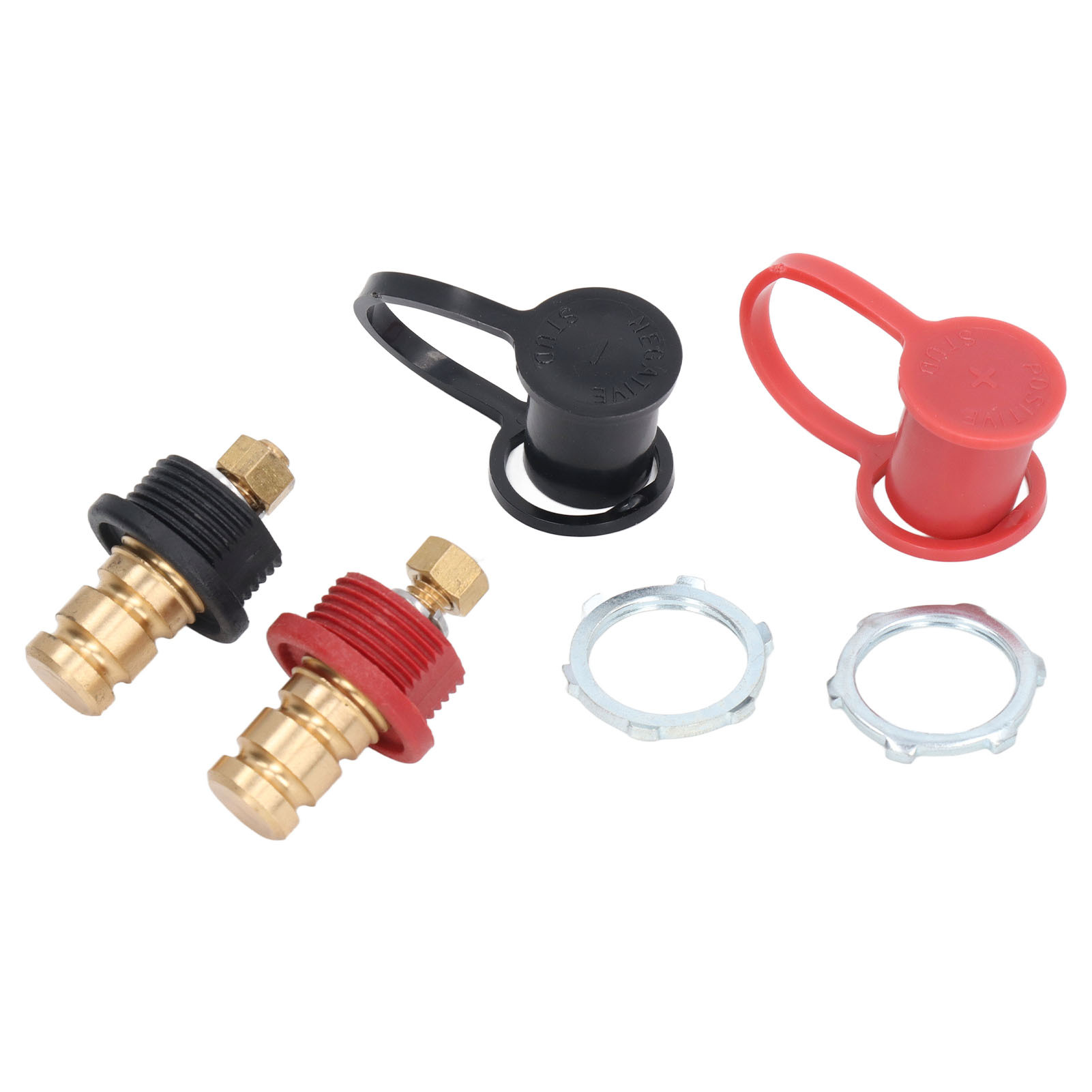 Car remote battery terminal 3/8 inch stud battery jumper column with cover 250A battery charging column kit
