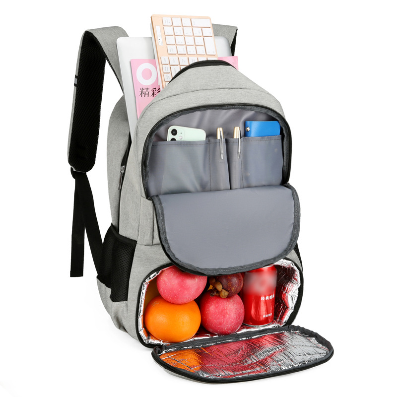 Insulated Backpack Multi-functional Picnic Food Delivery Storage Bag Cold Bag Red Wine Ice Bag Printable