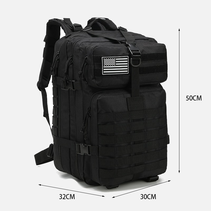 Amazon Tactical 3P Attack Double Backpack Large Capacity Outdoor Sports Mountaineering Riding Waterproof Storage Backpack