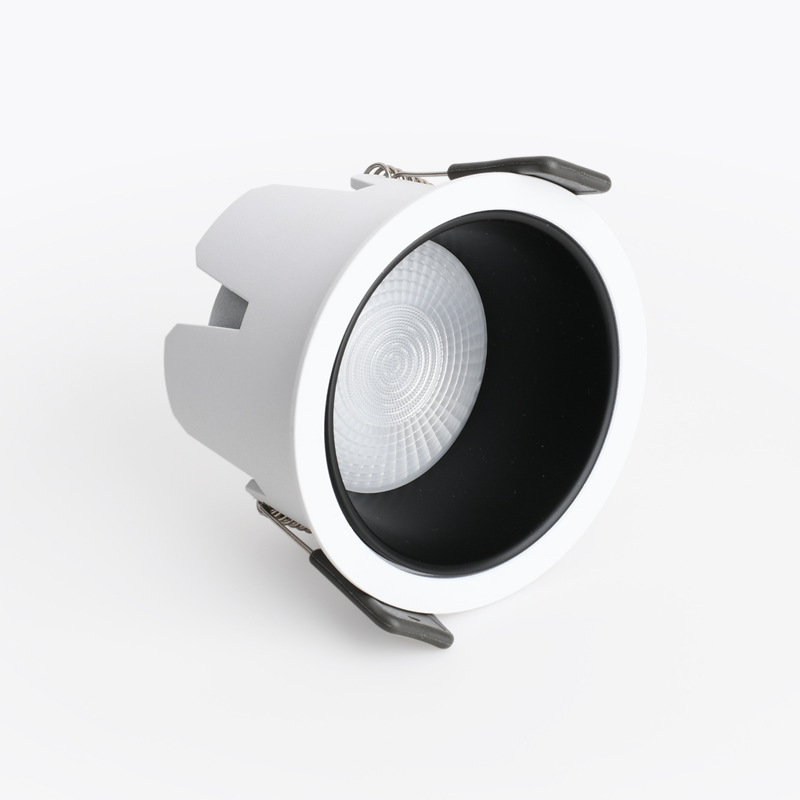 cob embedded ceiling lamp hole lamp wholesale aisle kitchen hotel three-color narrow frame 98 display led anti-glare downlight