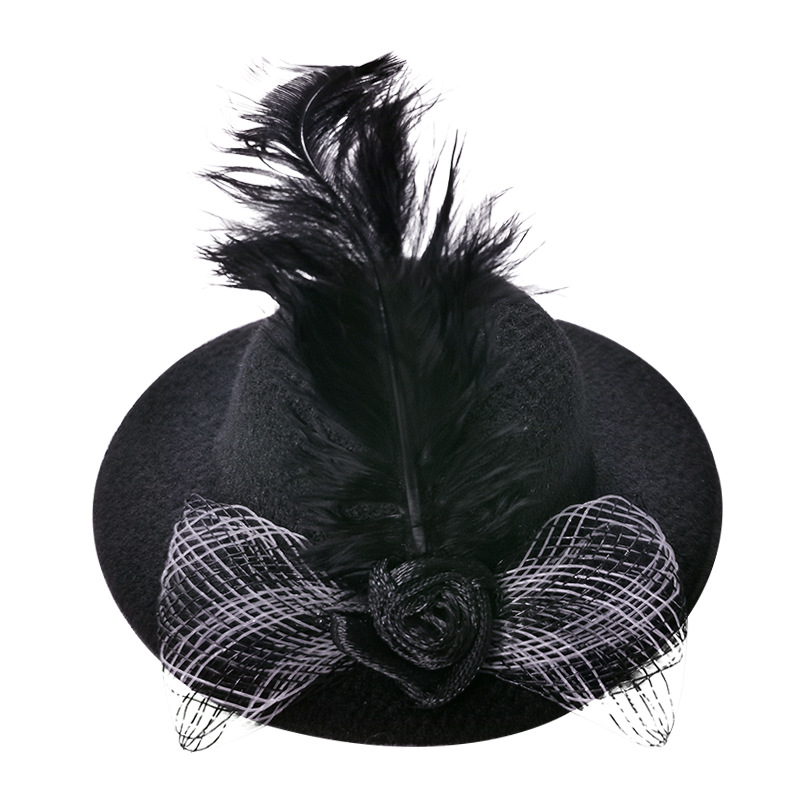 Factory direct headdress toy doll hat dress Princess hair accessories net flower cock 6 cents Baby 7cm pet hat