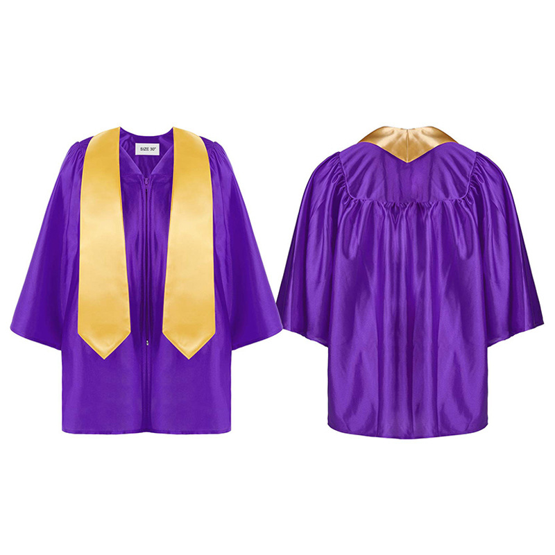 2025 new multi-color children's bachelor's clothing kindergarten primary and secondary school students' graduation dress doctor's clothing suit