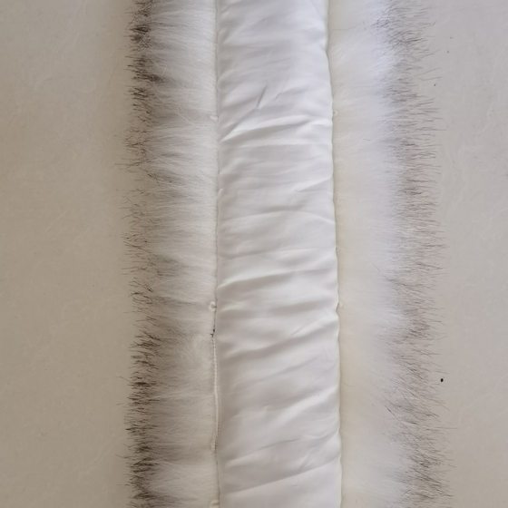 Imitation raccoon fur collar artificial fur collar cotton clothing fake fur collar wholesale imitation plush hat imitation fur collar fur strip clothing accessories