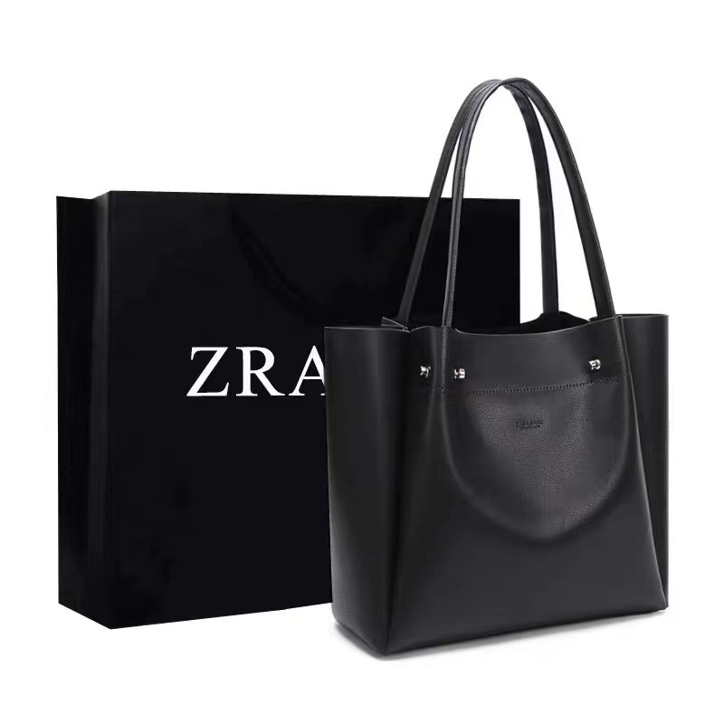 Z家女包 新款托特包學院風手提大容量百搭單肩通勤購物包一件代發