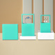 Light green inner box paper sleeve (no hole);7*7*2
