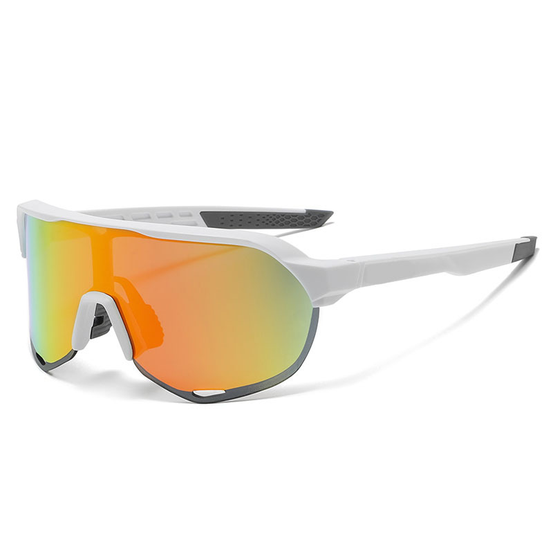 European and American outdoor sports sunglasses riding windproof glasses S2 same sunglasses one colorful real film glasses